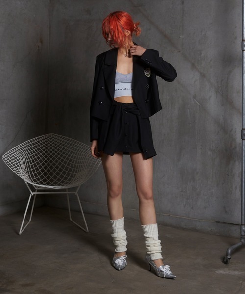 ACLENT（アクレント） ジャケット テーラードジャケット エンブレム