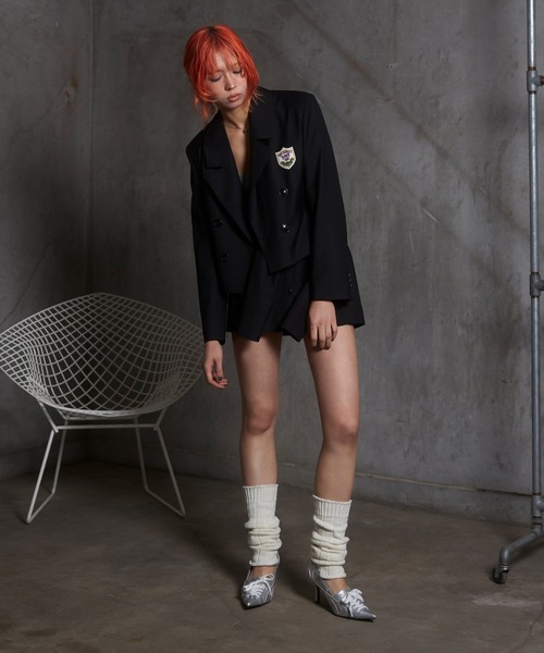 ACLENT ジャケット ACLENT（アクレント） ジャケット テーラードジャケット エンブレム