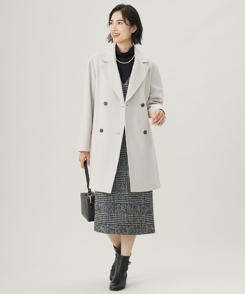 【美品】ダイアグラム　テーラージャンパースカート　ジレ　トレンチ　ウール 完売品 美品 ダイアグラム テーラージャンパースカート ジレ トレンチ