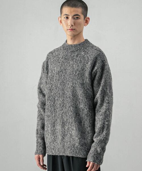 ★bubble★haag ニット　グレー　美品 URBAN RESEARCH（アーバンリサーチ） セーター ニット new basic