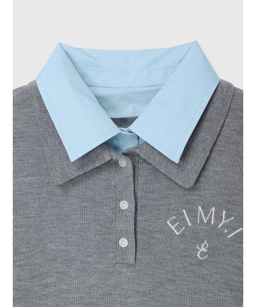 EIMY ISTOIRE（エイミーイストワール） ニット セーター DOUBLE COLLAR