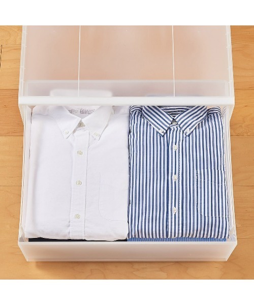 無印良品（MUJI） 収納 「2個セット」ポリプロピレン 収納ケース