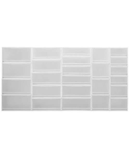 無印良品（MUJI） 収納 「2個セット」ポリプロピレン 収納ケース