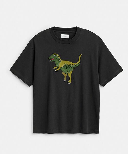 COACH レキシー 刺繍 Tシャツ Mサイズ COACH tシャツ レキシー リラックスド フィット Tシャツ