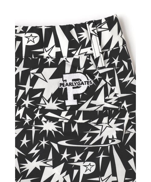パーリーゲイツ ロングパンツ　00/SS 総柄 スター 星　ヴィンテージ加工 パーリーゲイツ ロングパンツ 00/SS 総柄 スター 星 ヴィンテージ加工