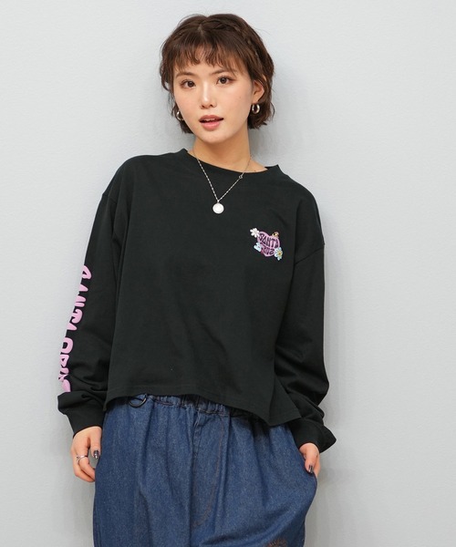 SANTA CRUZ（サンタクルーズ） tシャツ クロップド丈ロンT 502251432