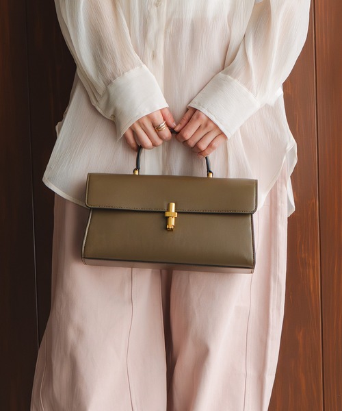 LA MARGE ショルダーバッグ バッグ 2WAY スクエア ハンド＆ショルダー