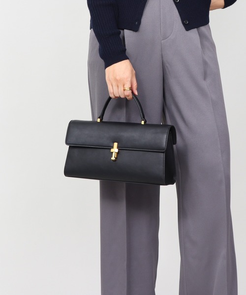 LA MARGE ショルダーバッグ バッグ 「本革」2WAY スクエア