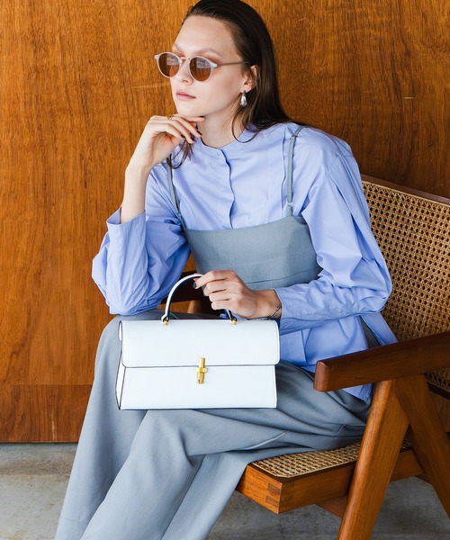 LA MARGE ショルダーバッグ バッグ 「本革」2WAY スクエア