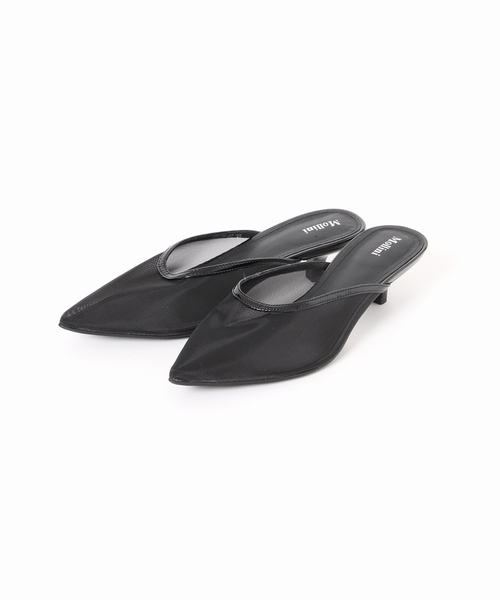 【美品】Mollini モリーニ UMATTA-DJMO ミュール サンダル La TOTALITE サンダル 「Mollini/モリーニ」メッシュコンビ