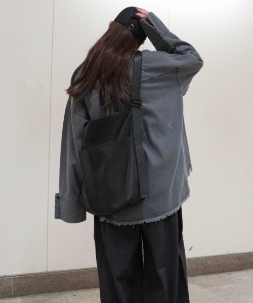 ブラウス シャツ デニムPK加工BIGカフスSH レディース gossara ブラウス シャツ デニムPK加工BIGカフスSH レディース