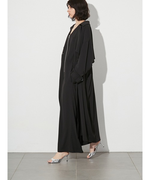 styling/（スタイリング/） ウエストギャザートレンチコート セットアップ対応】ウエストギャザートレンチコート(コート