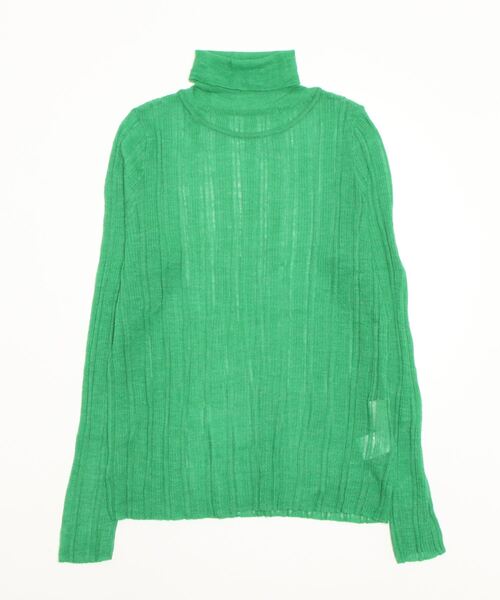 TAN（タン） タートルネックニット FREE グリーン レディース
