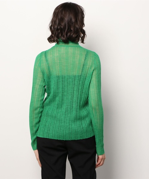 TAN（タン） タートルネックニット FREE グリーン レディース