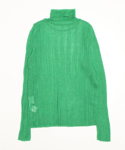 TAN（タン） タートルネックニット FREE グリーン レディース