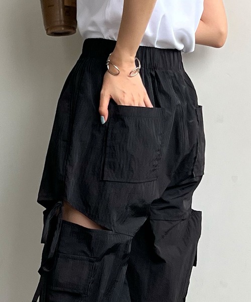 Futier Land カーゴパンツ サイドスリットカーゴパンツ