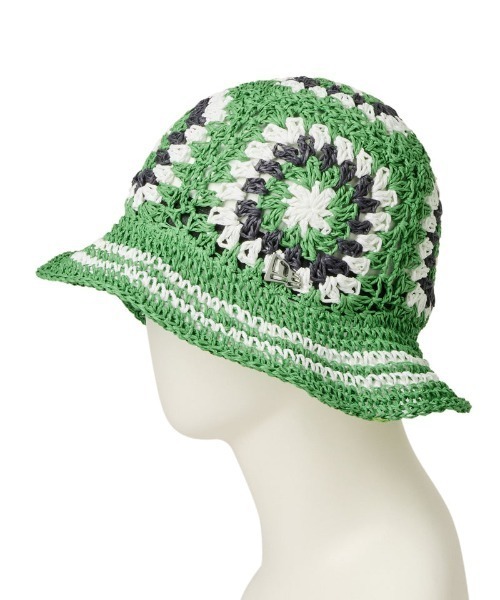 NEW ERA ニューエラ　クロシェ ニットバケット ペーパー ベージュ クロシェ ニットバケット ペーパー ベージュ/クロームホワイト