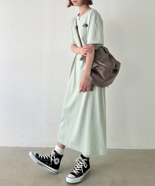 ワンピース THE NORTH FACE Tee MAXI OP THE NORTH FACE ワンピース 国内未発売 FACE(ザ・ノースフェイス
