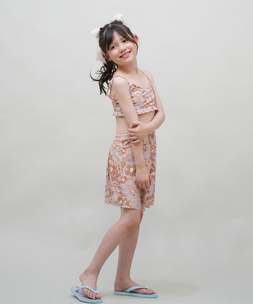 ROXY 水着 ROXY/ロキシー MINI ARTSY FLORAL キッズ スイム