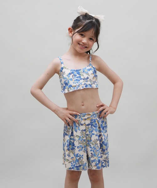 ROXY 水着 ROXY/ロキシー MINI ARTSY FLORAL キッズ スイム