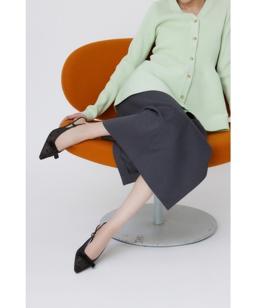 STACCATO ドットヌーディーバックスリングパンプス STACCATO パンプス ドットヌーディーバックスリングパンプス