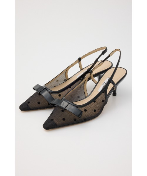 STACCATO（スタッカート） パンプス ドットヌーディーバックスリング