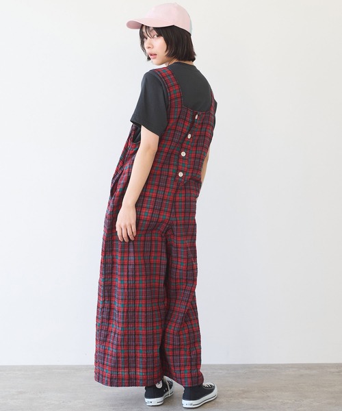 bulle de savon ●dot×dot ジャガード サロペット bulle de savon ○dot×dot ジャガード サロペット