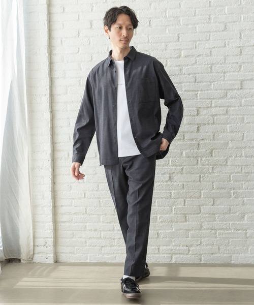 GLOBAL WORK グローバルワーク　アーバンデニムジャケット　スラックス GLOBAL WORK デニムジャケット gジャン アーバンデニム