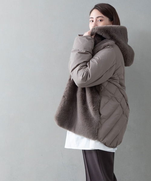 MARECHAL TERRE 定価3.8万 ダウンパーカー グレー ジャケット MARECHAL TERRE 定価3.8万 ダウンパーカー グレー ジャケット - メルカリ