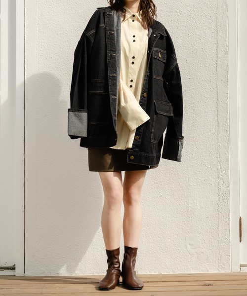 denim over jacket / デニムオーバージャケット 値下げしました denim over jacket / デニムオーバージャケット（デニム