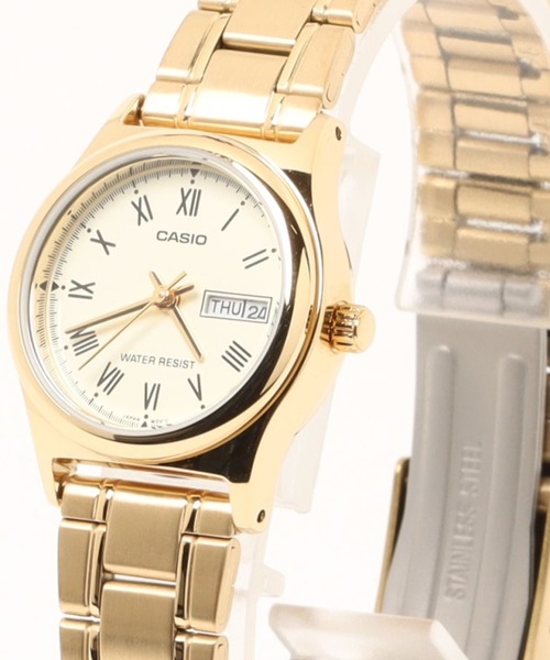CASIO 腕時計 カシオ アナログ クォーツ ラウンドフェイス
