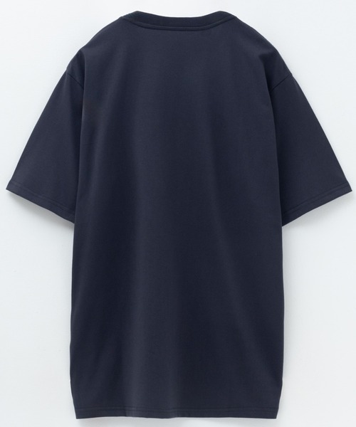 ALMAT フォトプリント 半袖Tシャツ ネイビー tシャツ T-GRAPHICS フォトプリント半袖Tシャツ メンズ レディース