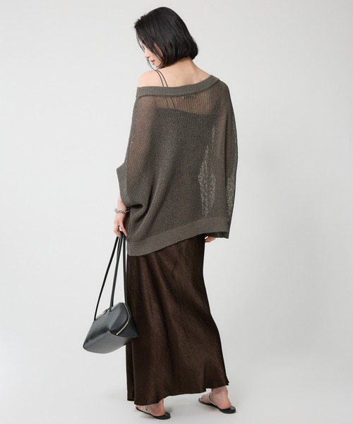 BABYLONE（バビロン） スカート ヴィンテージサテンスカート