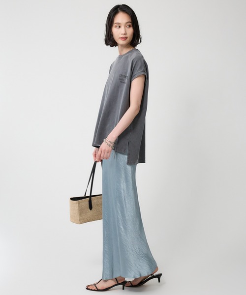 BABYLONE（バビロン） スカート ヴィンテージサテンスカート