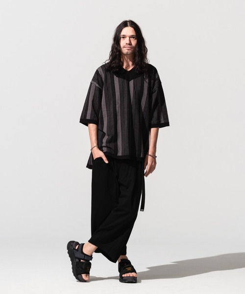 glamb 「glamb」 半袖ニット L ブラック メンズ : ZOZOTOWN