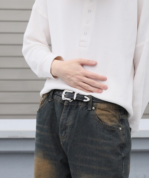 TORY LETHER 【トリーレザー】　3/4inch belt サイズ28 楽天市場】Tory Leather / 3/4” Bridle Leather Creased Belt