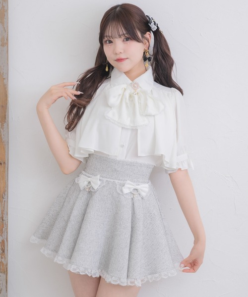 ROJITA（ロジータ） スカート リボン付キラキラスカパン : ZOZOTOWN