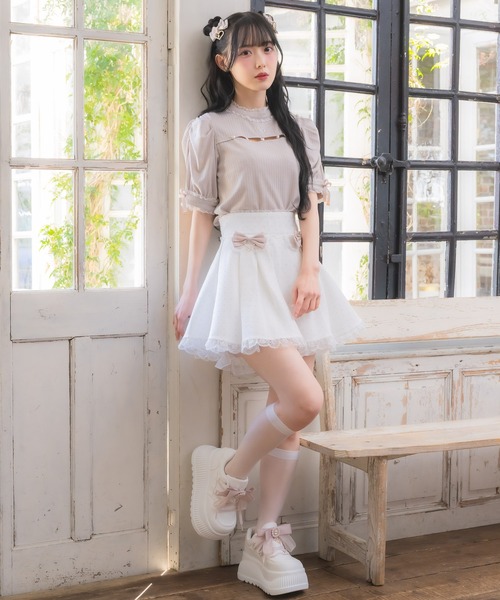 ROJITA（ロジータ） スカート リボン付キラキラスカパン : ZOZOTOWN