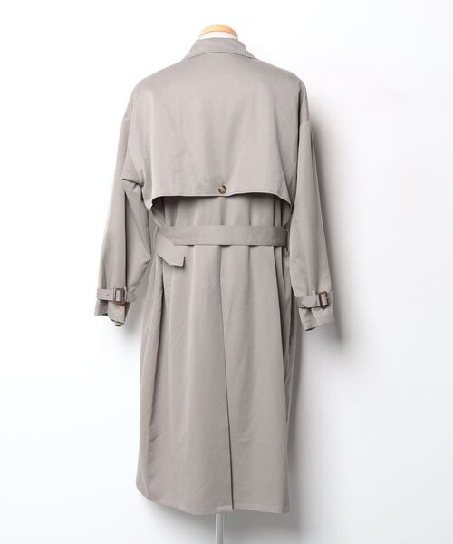 「EMMA CLOTHES」 トレンチコート FREE グリーン メンズ_画像2