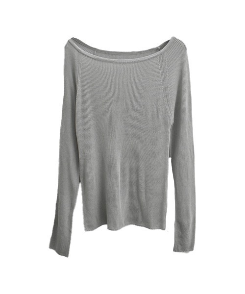 「Reurie'」 長袖ニット FREE ピンク レディース_画像2