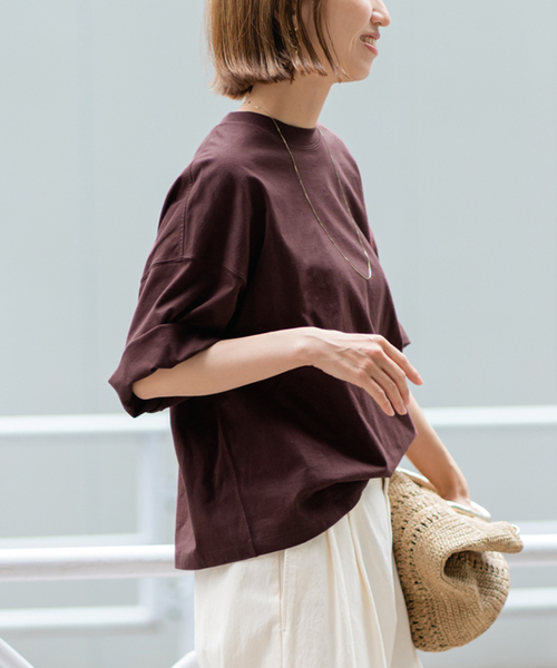 FRAMeWORK tシャツ 「追加」モックネックTシャツ レディース