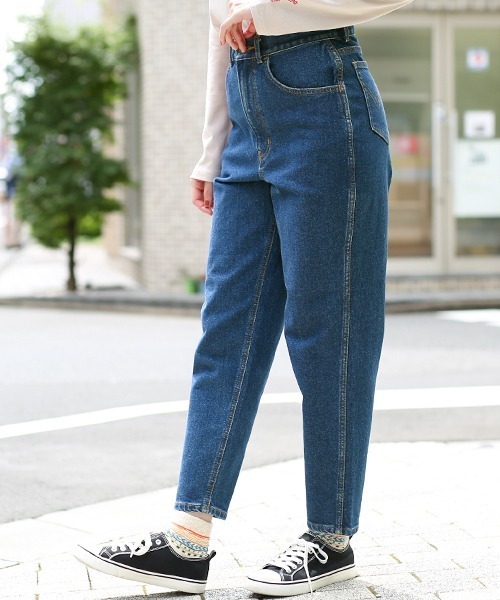[EDWIN] Denim брюки LARGE темно-синий женский 