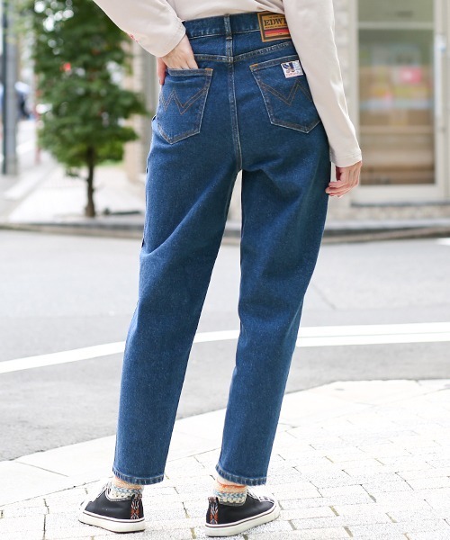 [EDWIN] Denim брюки LARGE темно-синий женский 