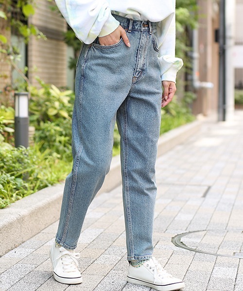 [EDWIN] Denim брюки LARGE темно-синий женский 