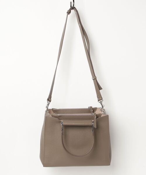 IACUCCI 「IACUCCI」 2WAYバッグ - グレー レディース