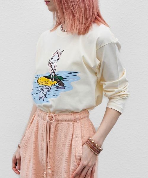 tシャツ LOHAS Hippie cutsew レディース