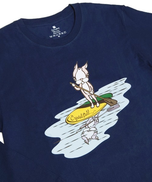 tシャツ LOHAS Hippie cutsew レディース CRYSTAL BALL tシャツ LOHAS Hippie cutsew レディース