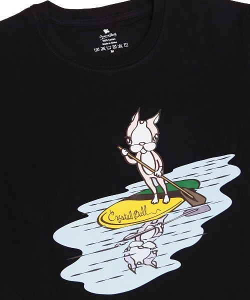 CRYSTAL BALL tシャツ LOHAS Hippie cutsew レディース