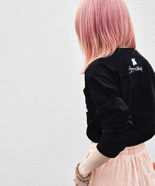 tシャツ LOHAS Hippie cutsew レディース CRYSTAL BALL tシャツ LOHAS Hippie cutsew レディース