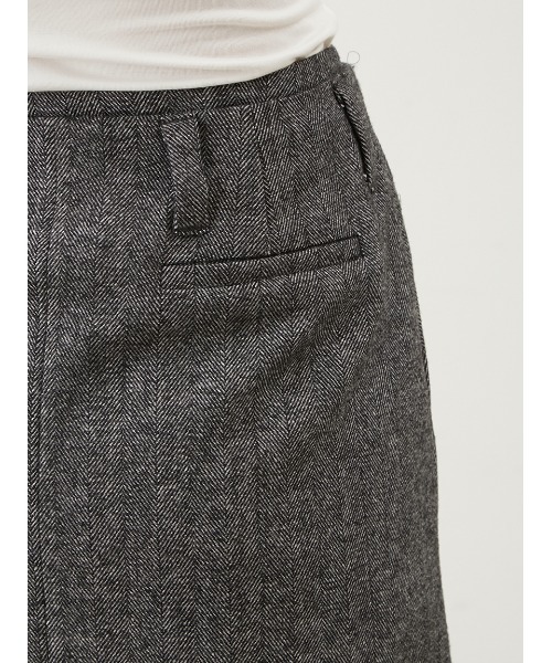 「Mila Owen」 スカート 1 ブラック レディース_画像4